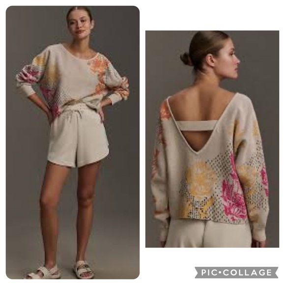 Anthropologie Sweaters - Anthropologie Daily Practice “Hazy” Daze Pullover Sweater